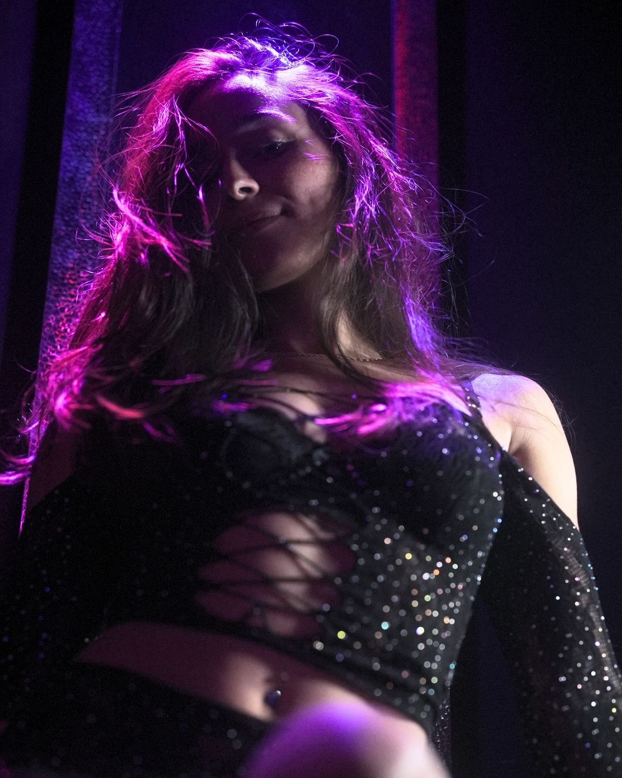 Lila, danseuse du Silver Palace, cabaret à Toulouse